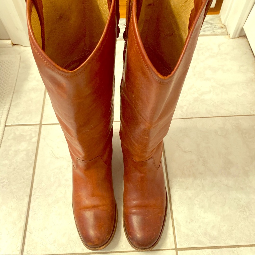 Frye Melissa button riding boots
